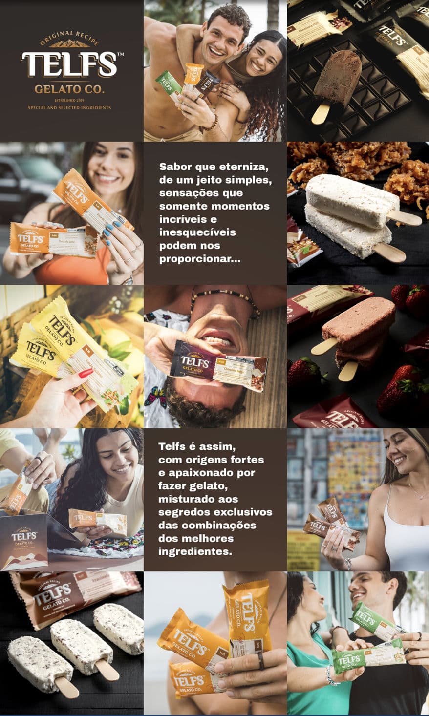 Produtos Telfs Gelato Co.